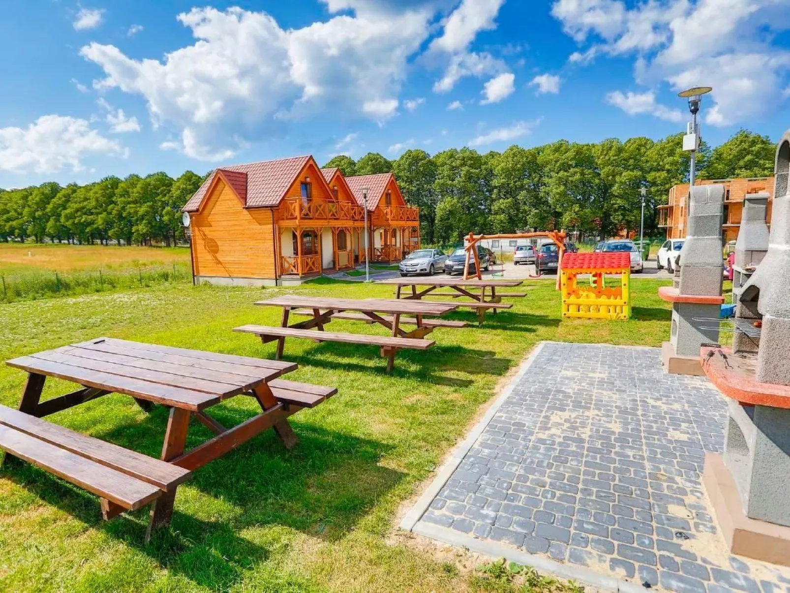 "Cottage2" in einem eingezäunten Gebiet