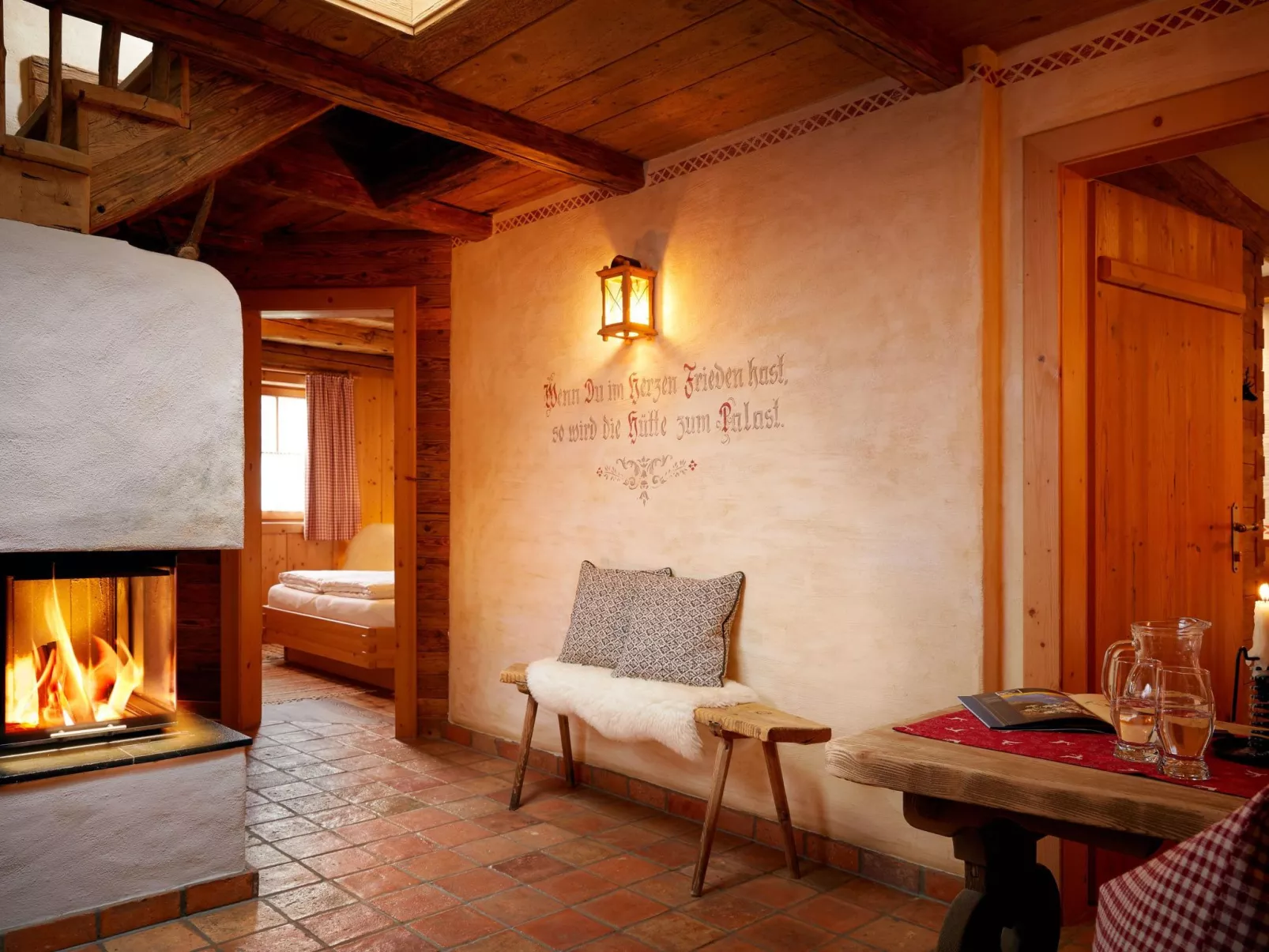 Im Almdorf in Flachau-Binnen