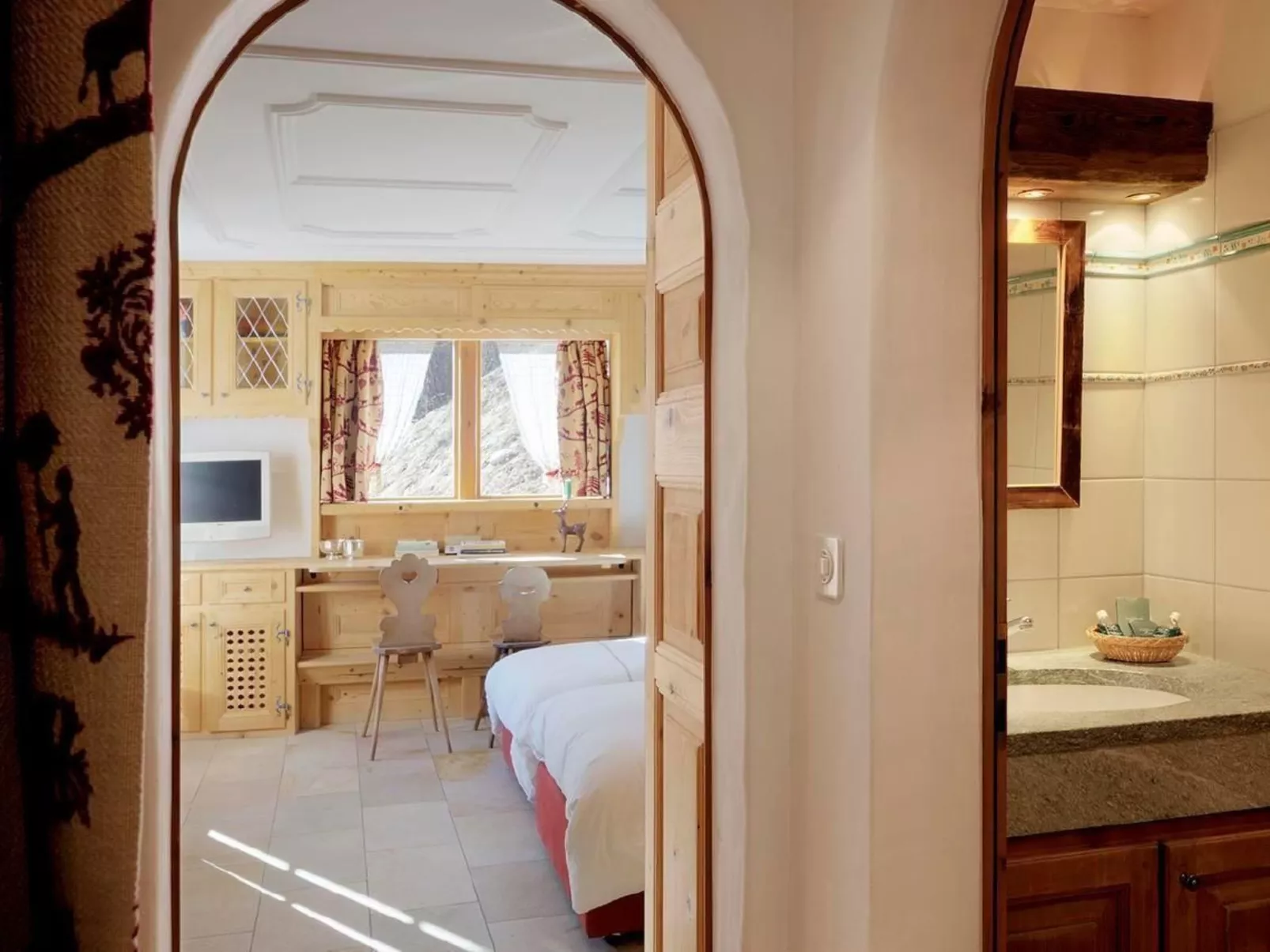 Chesarina Chalet-Binnen