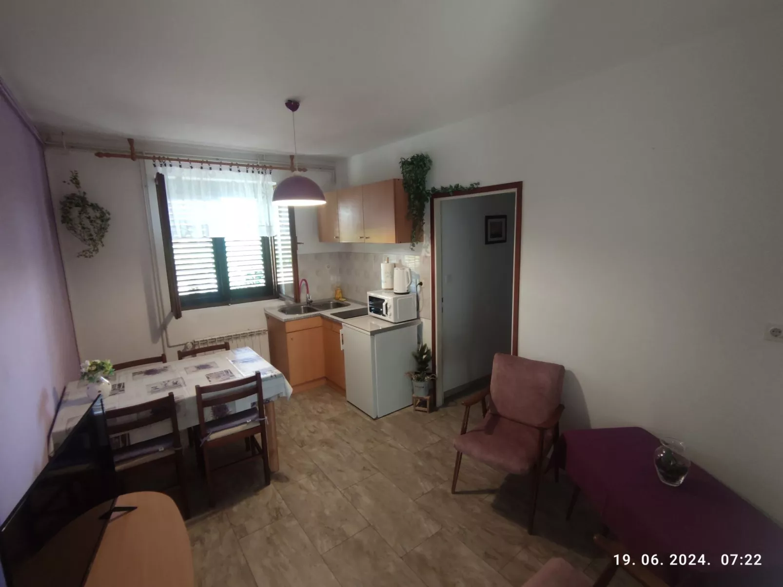 Wohnung im Hochparterre-Binnen