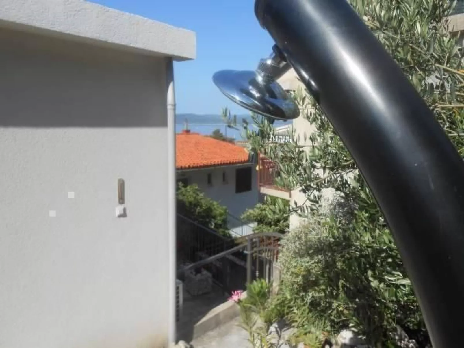 Mit Balkon und Garten sowie Meerblick-Buiten