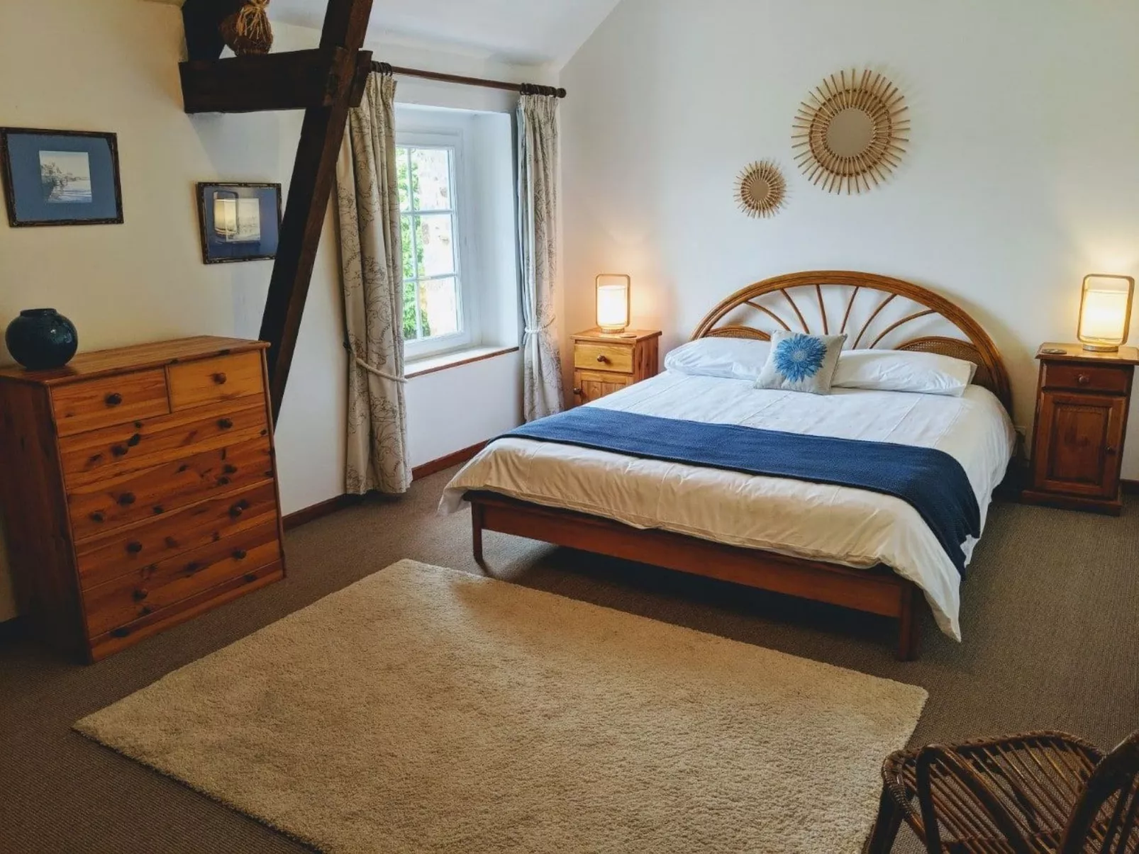 Landgut "La Vacherie" mit Terrasse-Binnen