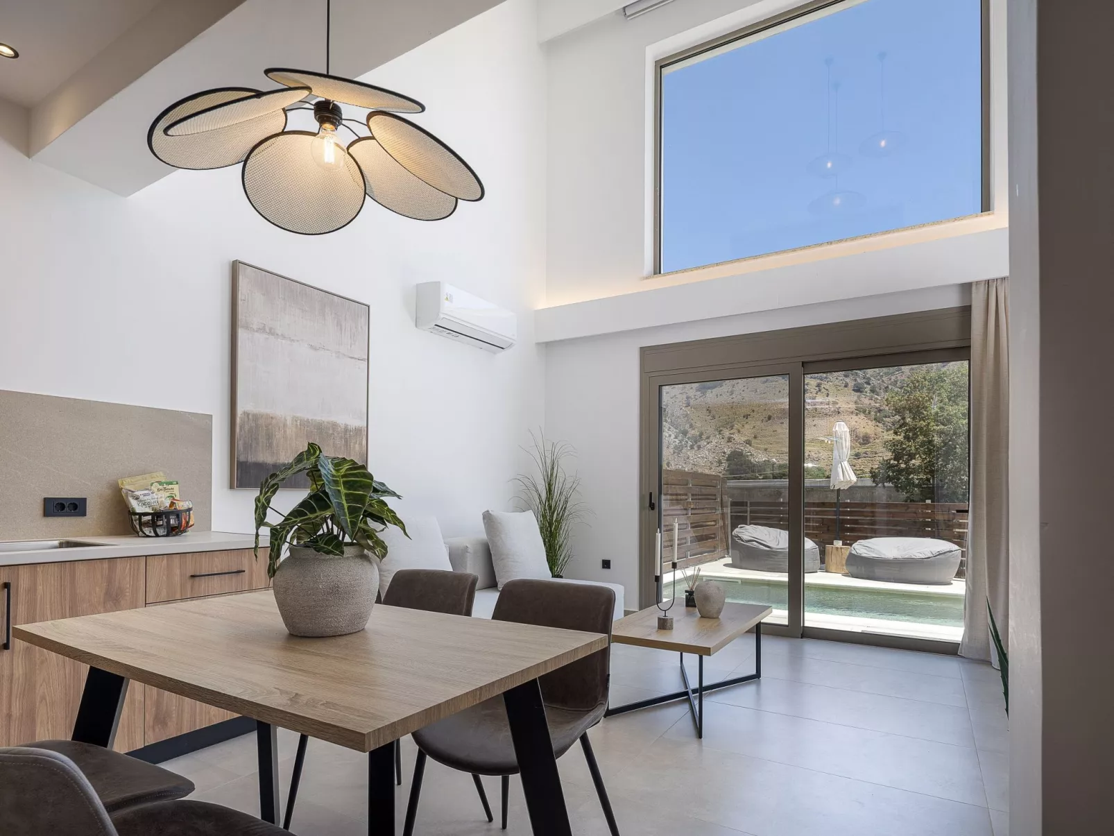 Imbros Villa I -''Gratis''BeheizterPool und Ruhe-Buiten