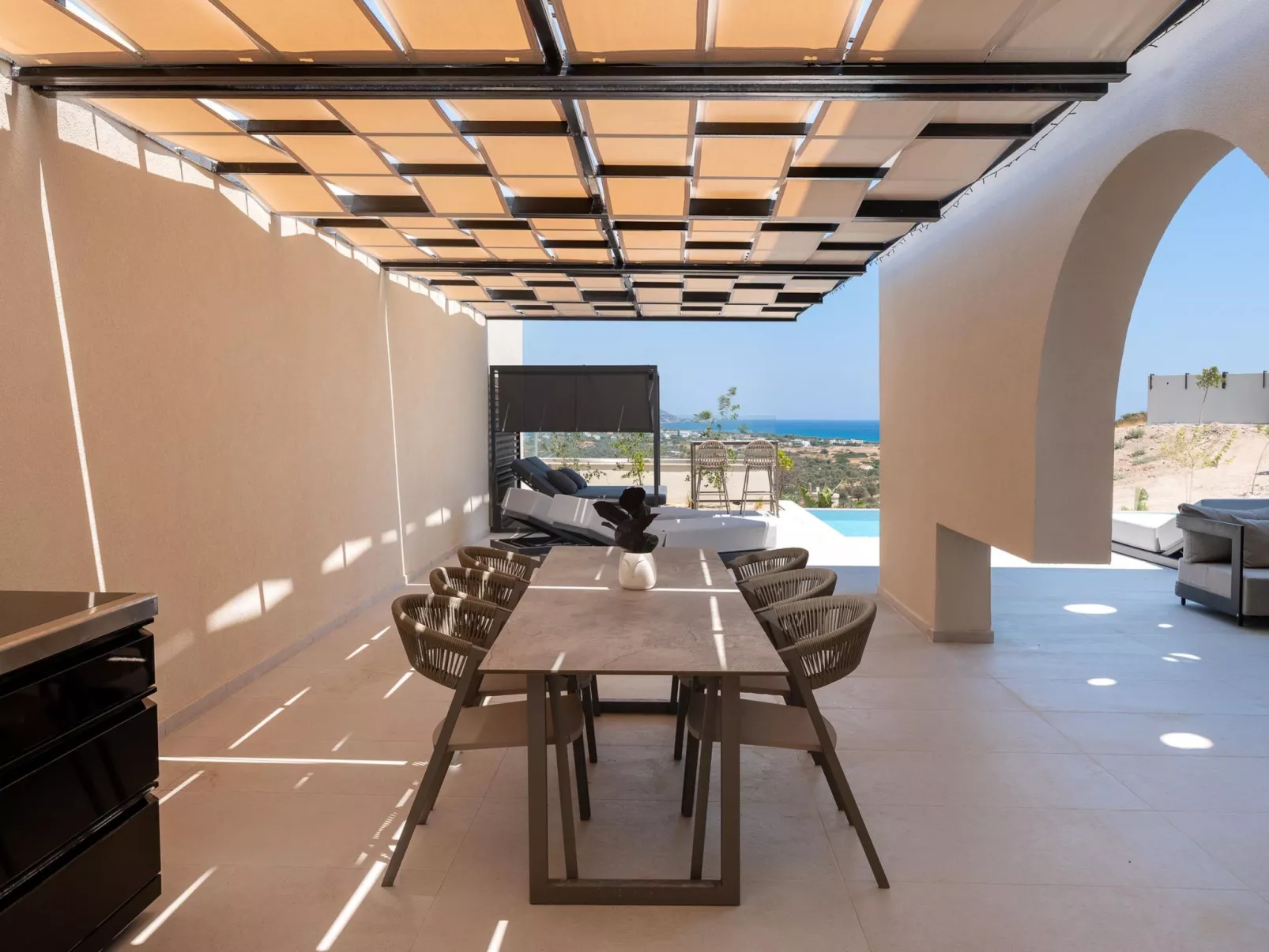 Ferienvilla Aquamarine mit Schwimmbad-Binnen