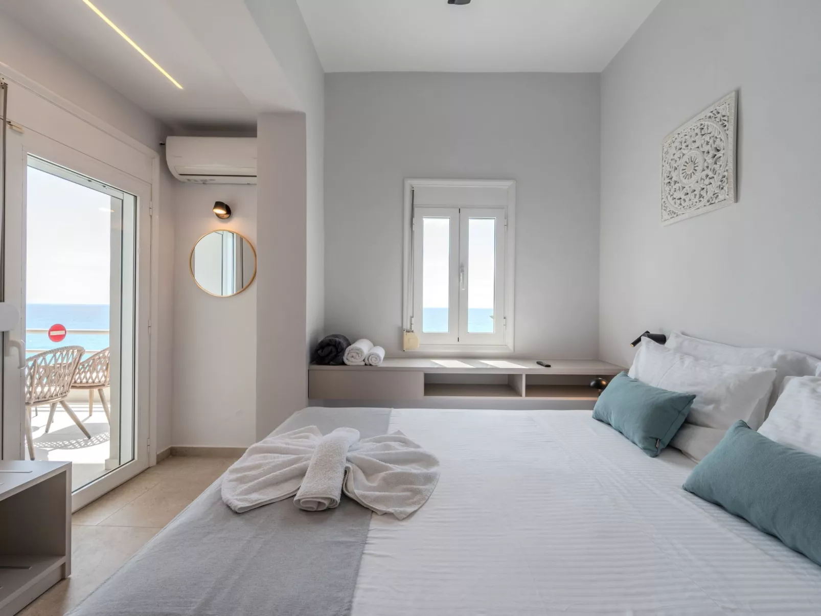 "Villa Chryssa" direkt am Strand-Binnen