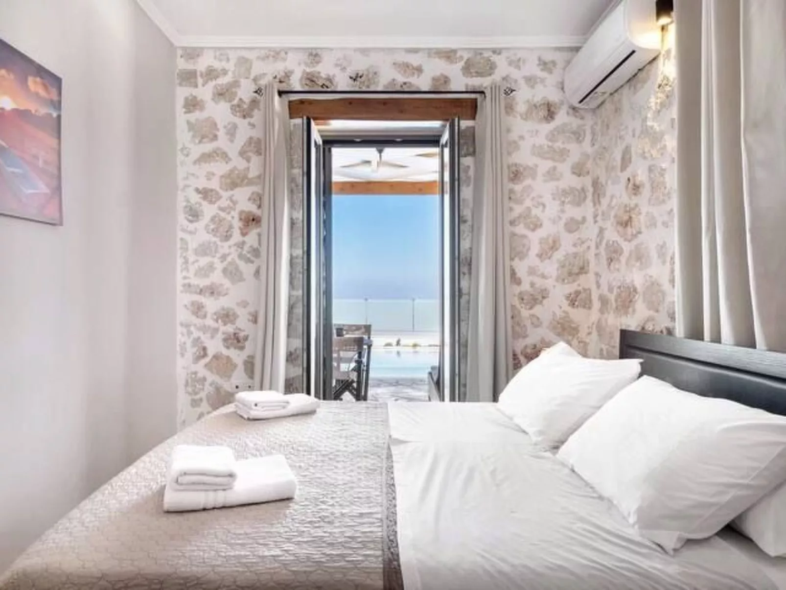 Charmante Villa Irida in der Nähe von Kathisma Mylos Strand-Binnen