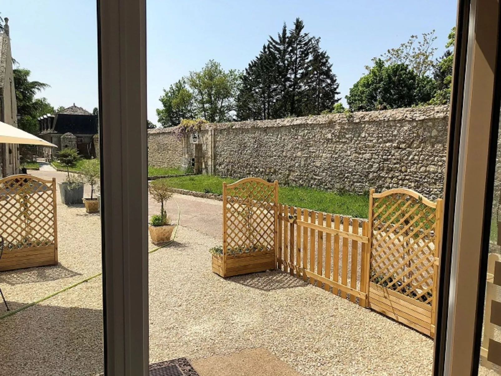 Cottage du Château duplex 90m2 mit Pool Azay le rideau-Buiten