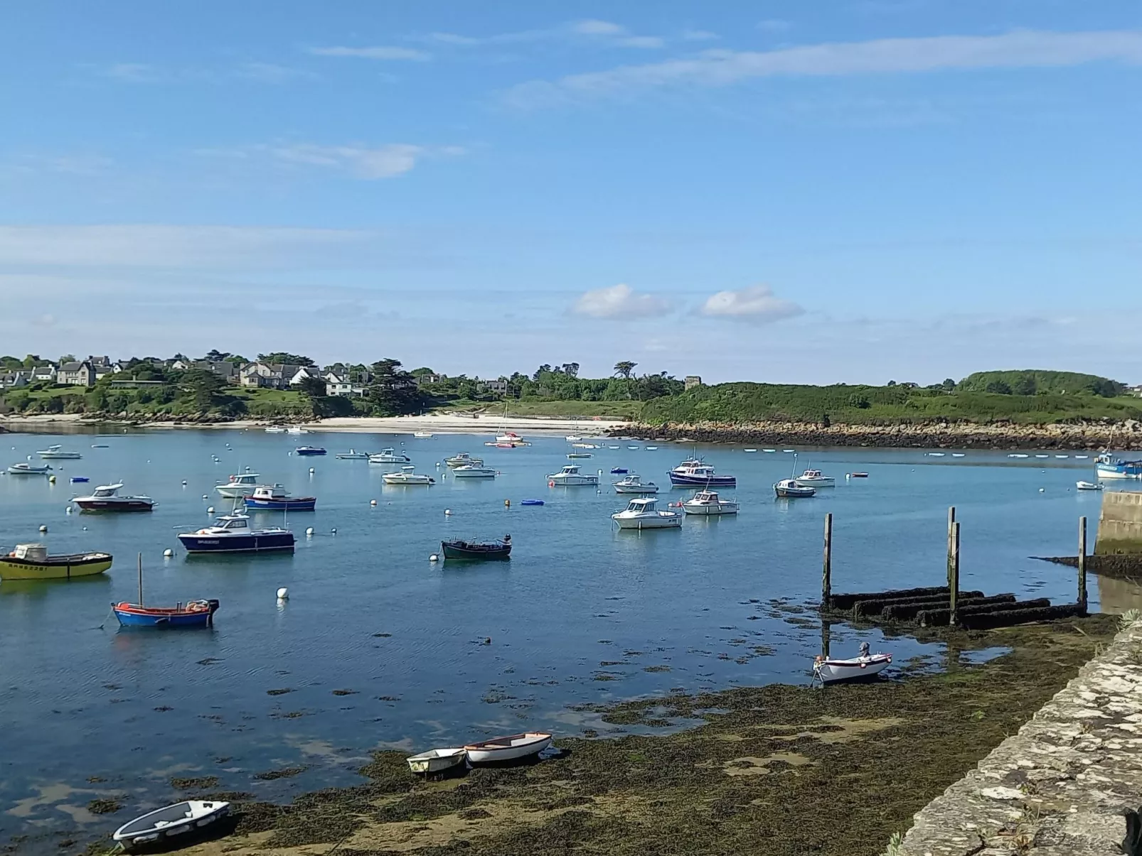 Ferienvilla "Gîte Portsallais" (Ferienhaus Portsallais)-Buiten