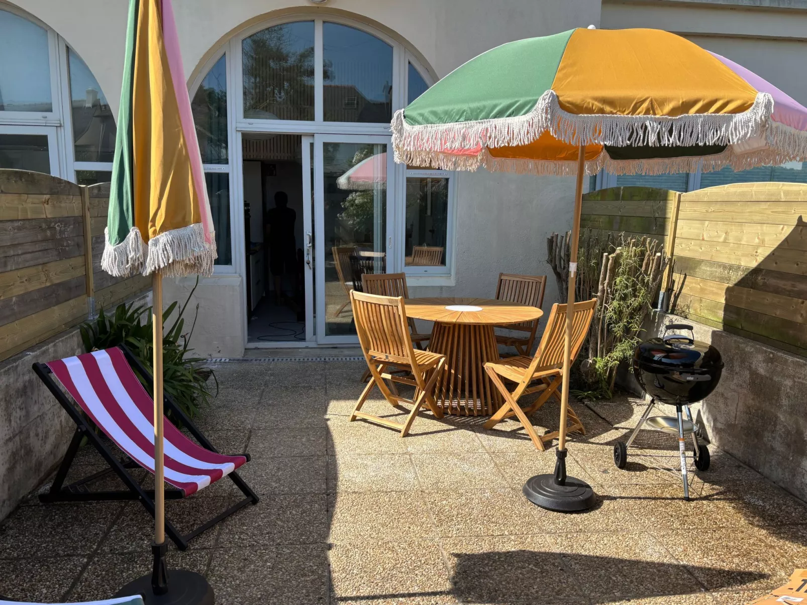 Apartment "Blue dream" in Strandnähe-Buiten