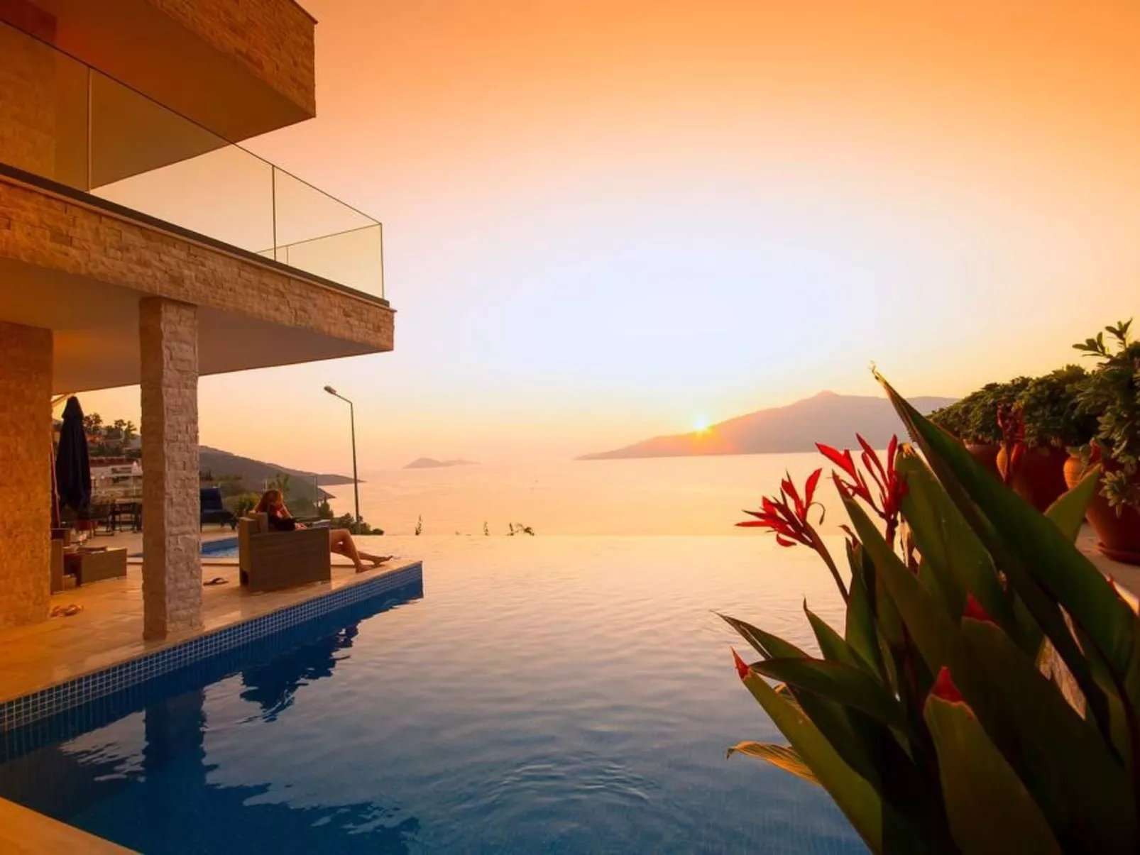 Stilvolle, luxuriöse Villa Pelin in Kalkan-Image-tags.info