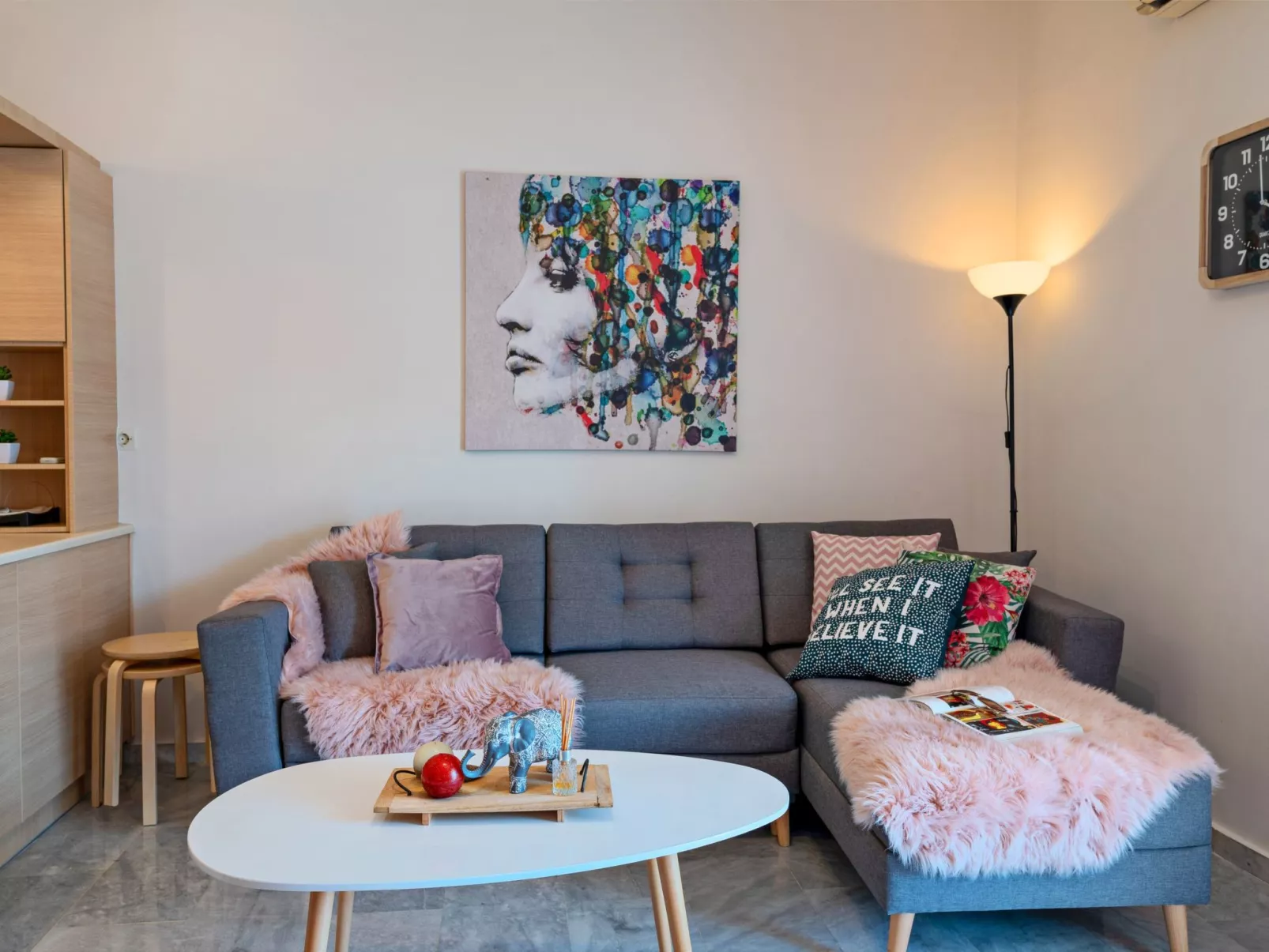 Tres Jolie Stylish Cityheart Wohnung-Binnen