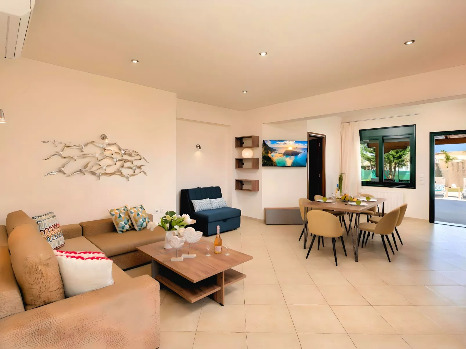 Eliomar Villa am Strand-Binnen