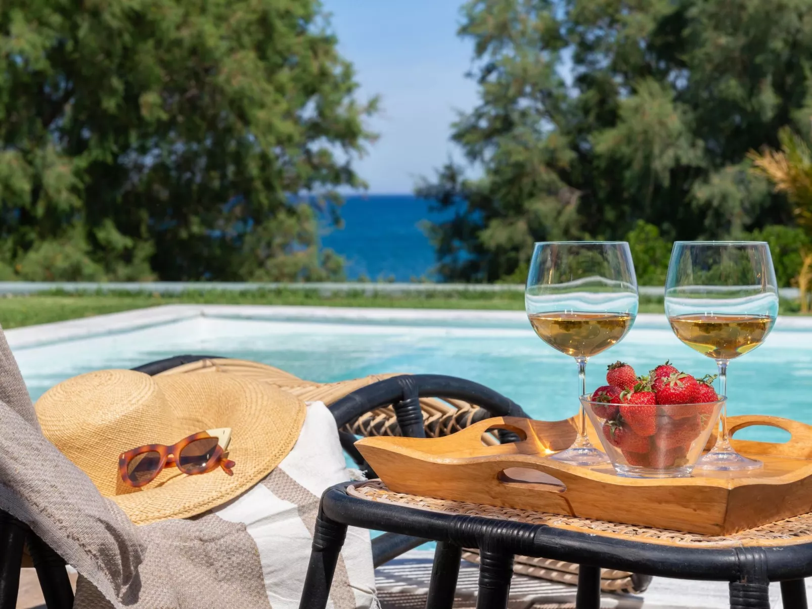 Villa Sevil mit Meerblick-Buiten