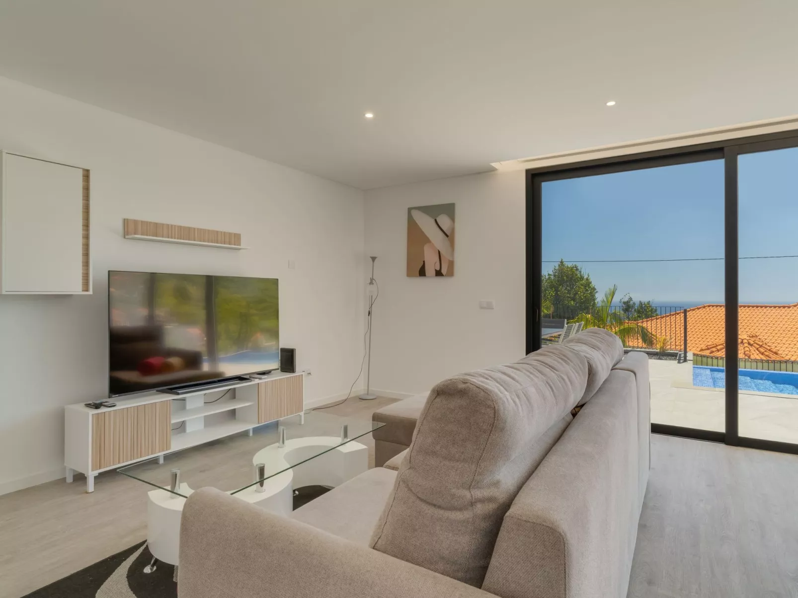 Bucht Calheta Villa-Binnen