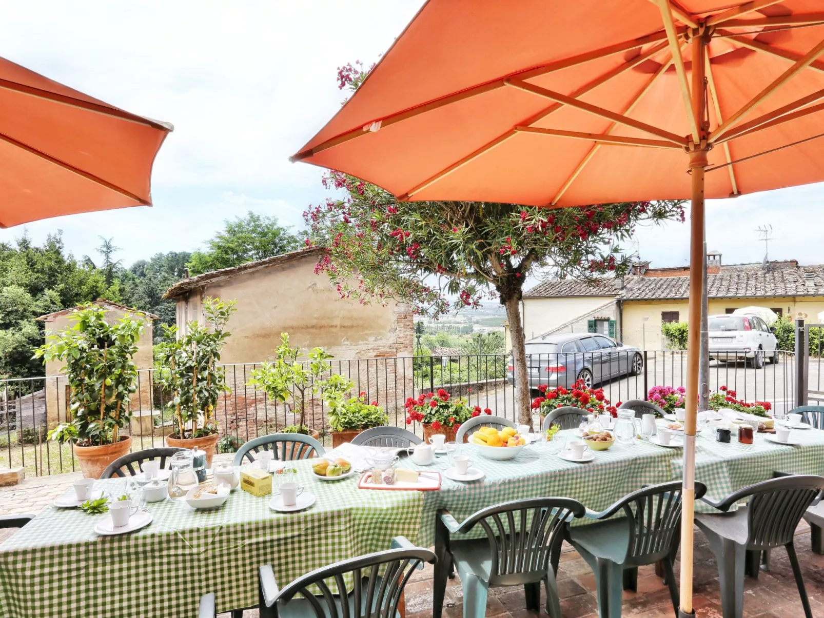 Wohnung 'La Colombaia' mit Terrasse-Buiten