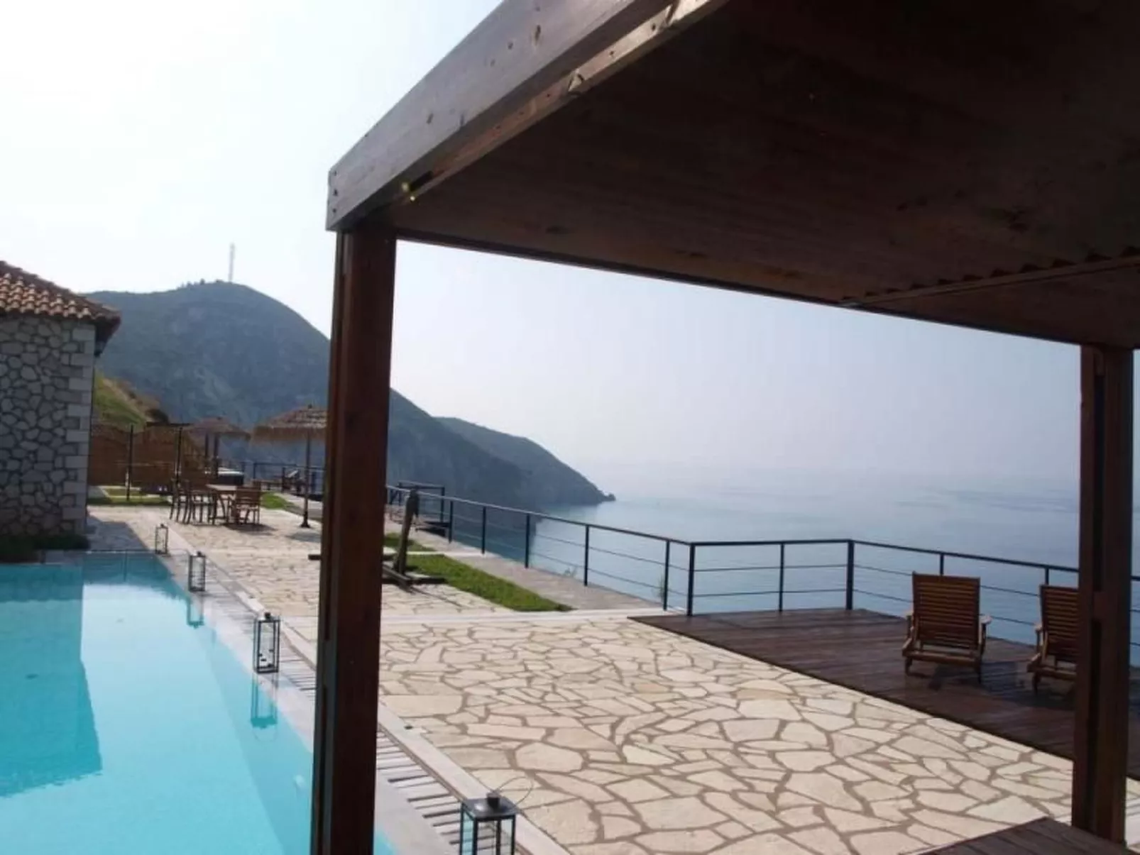 Großes Ferienhaus in Lefkada mit Eigenem Pool-Buiten