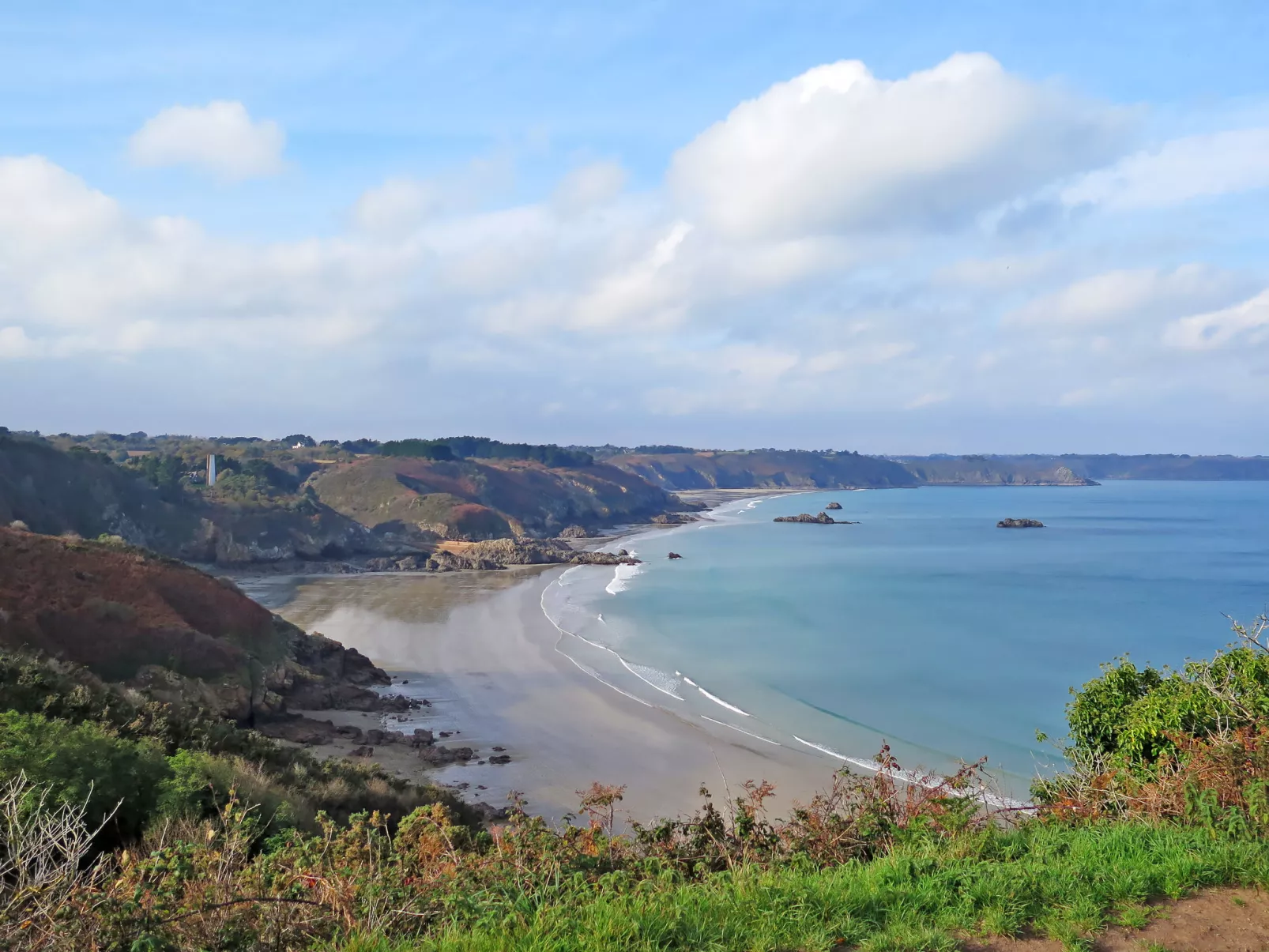 Komforthaus mit Traumgarten und Meerblick-Omgeving