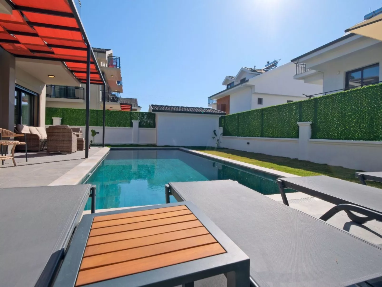 Große Villa in Fethiye Ausserhalb im grünen - Image-tags.info