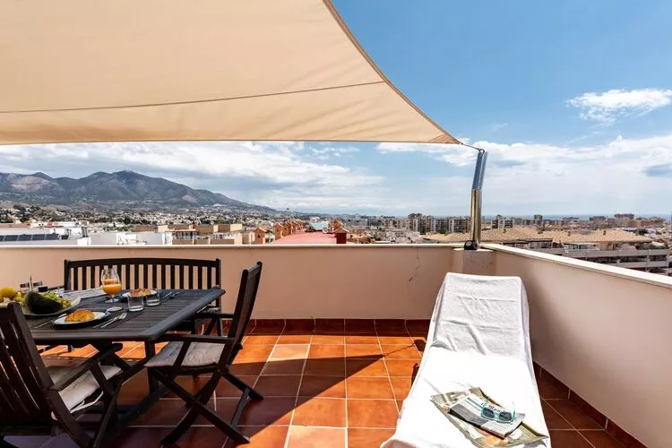 CT 251 - Faro's Lagunas Penthouse - Mijas Costa-Terrasbalkon