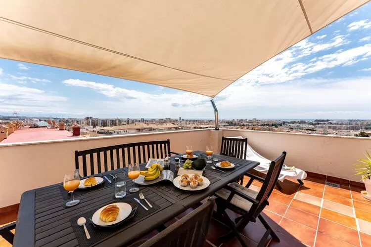 CT 251 - Faro's Lagunas Penthouse - Mijas Costa-Terrasbalkon