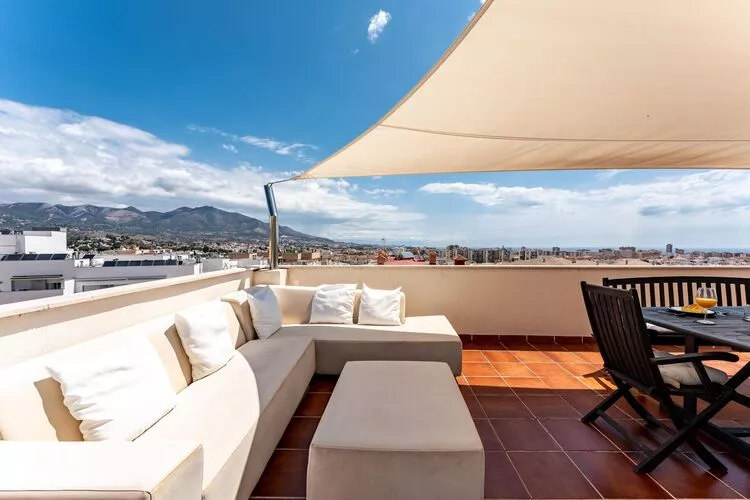 CT 251 - Faro's Lagunas Penthouse - Mijas Costa-Terrasbalkon