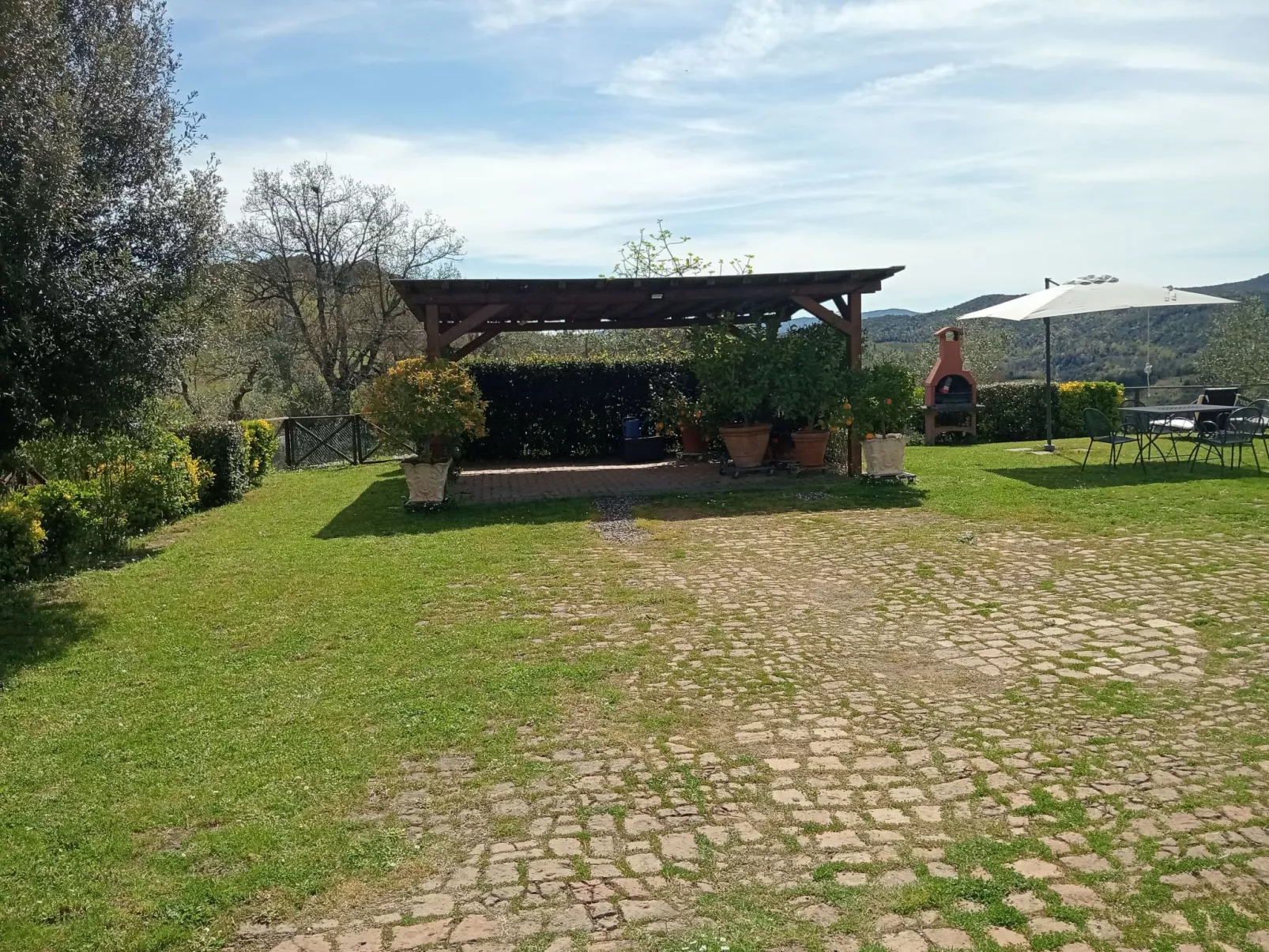 Marias Bauernhof-Buiten