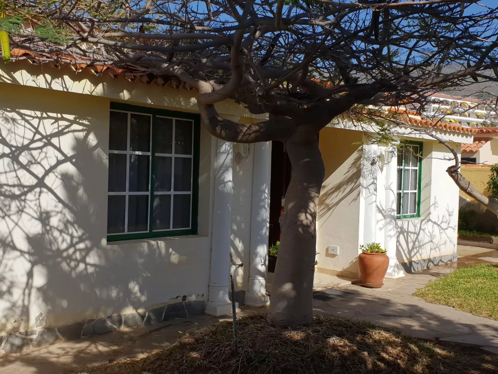 Bungalow direkt am Meer-Buiten