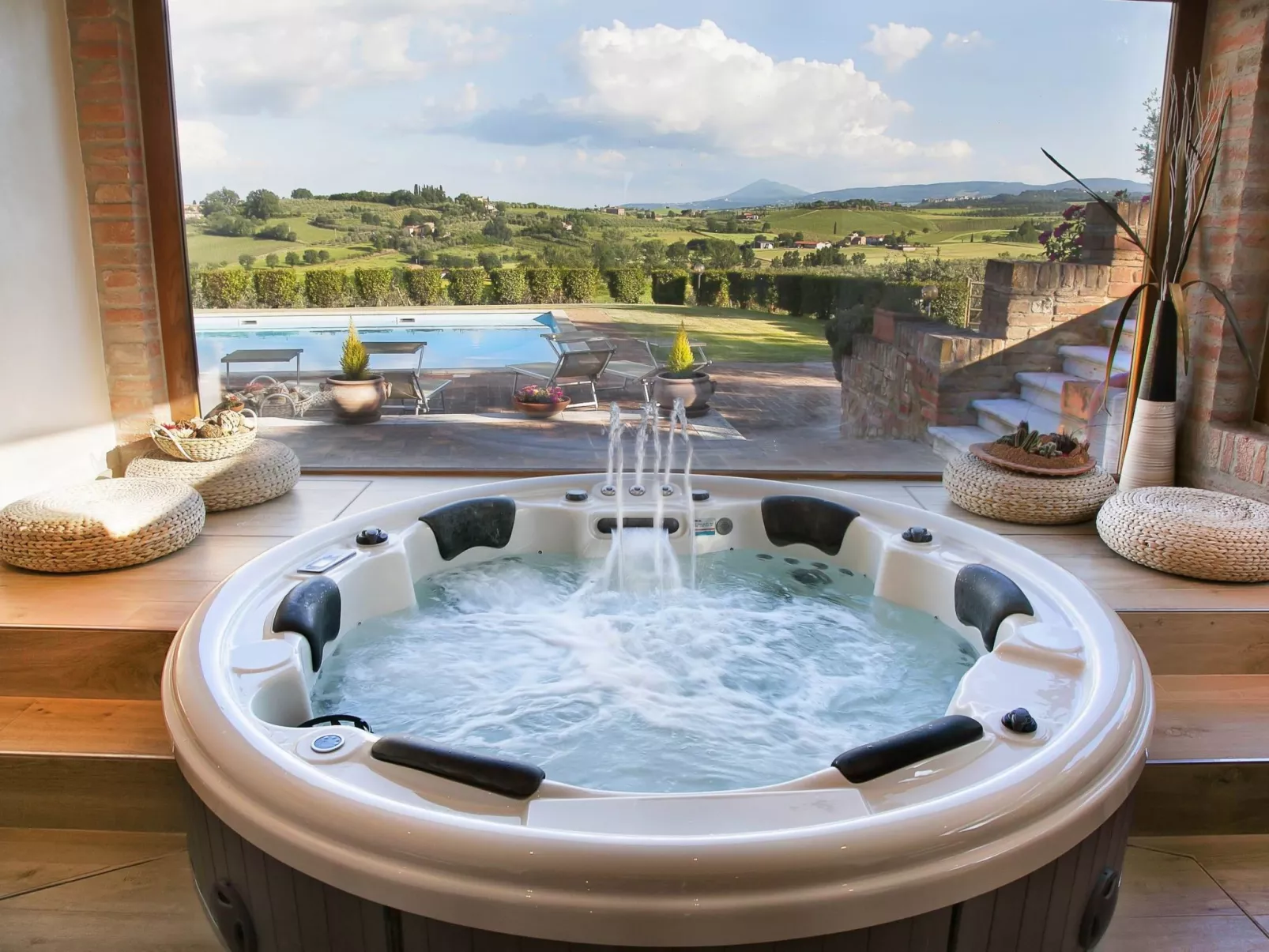 Flach 'Girasole Sanguineto'-Binnen