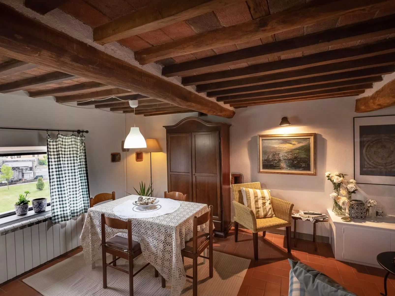 Zwei-Zimmer-Wohnung La Colombaia mit Garten-Binnen