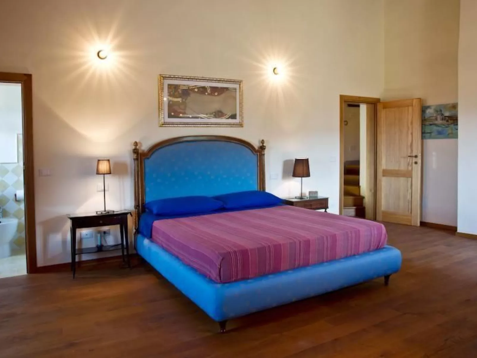 Teil eines alten toskanischen Bauernhauses für 4-6 Personen-Binnen