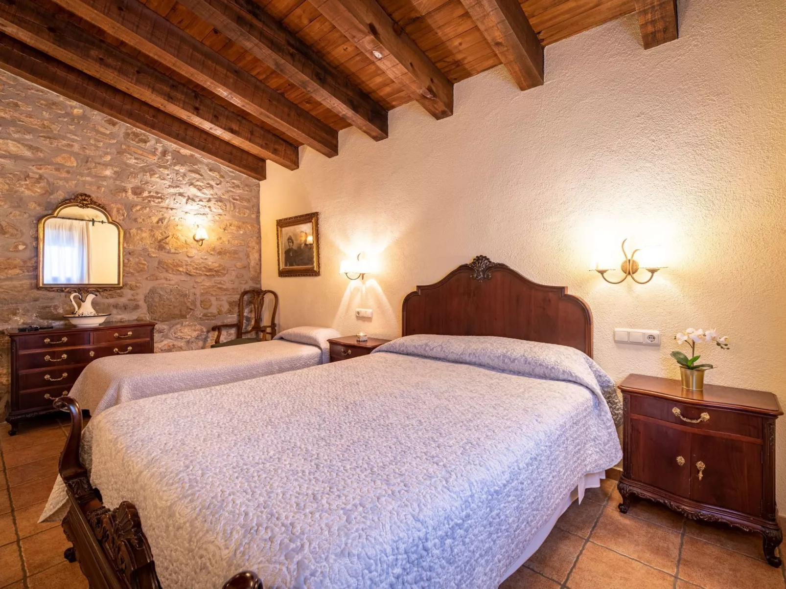 "Cobert del Carro".-Binnen