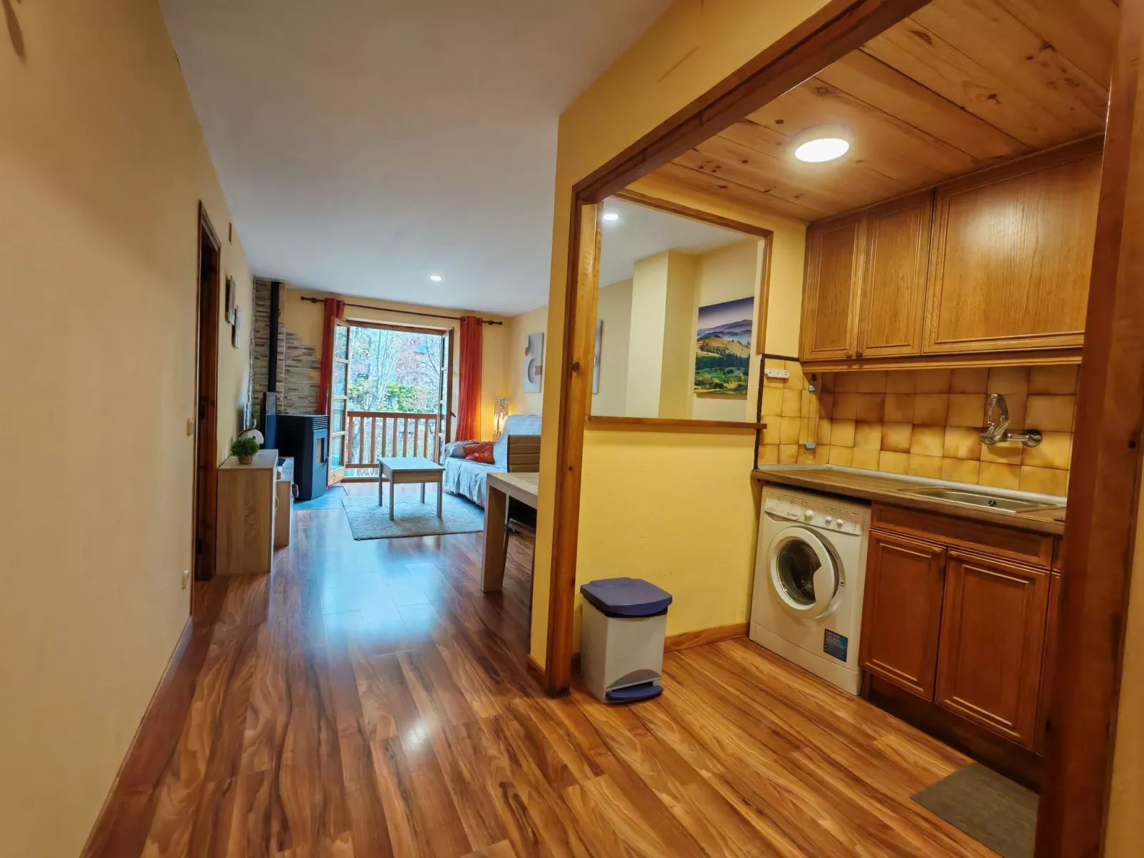 Wohnung mit Garten Isard 1 Vall de Boí-Binnen