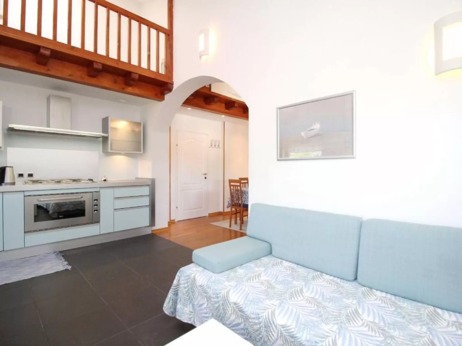 In Baška mit Eigenem Balkon und Meerblick-Binnen