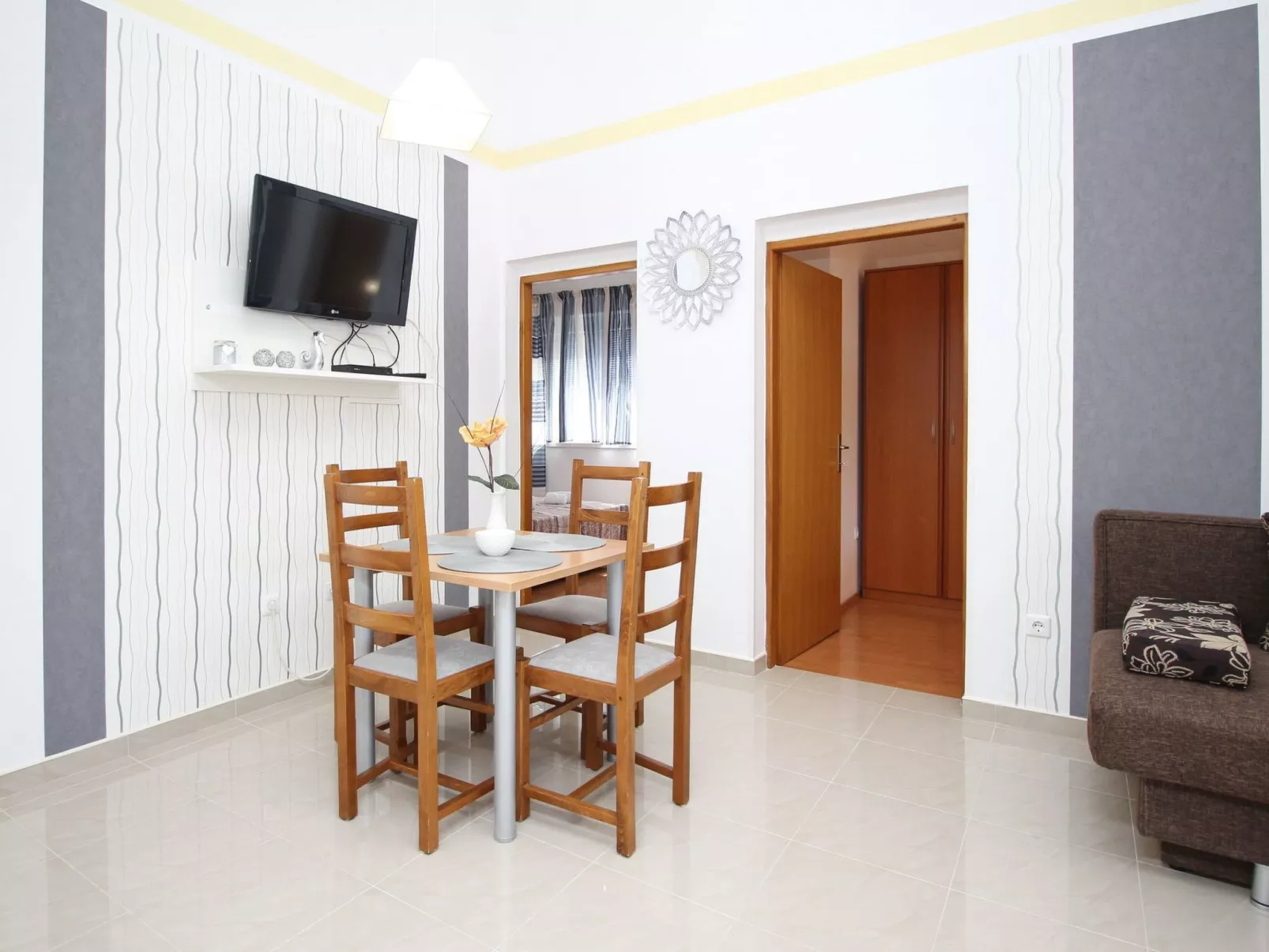 Appartement in Baška mit Eigenem Balkon