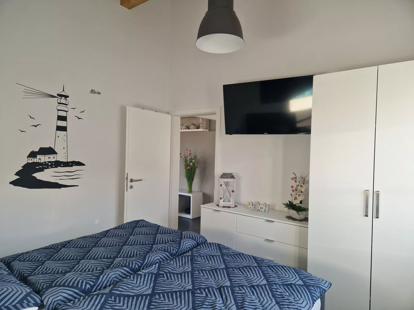 G2 Ferienhaus mit Wiesenblick und Waschmaschine-Binnen