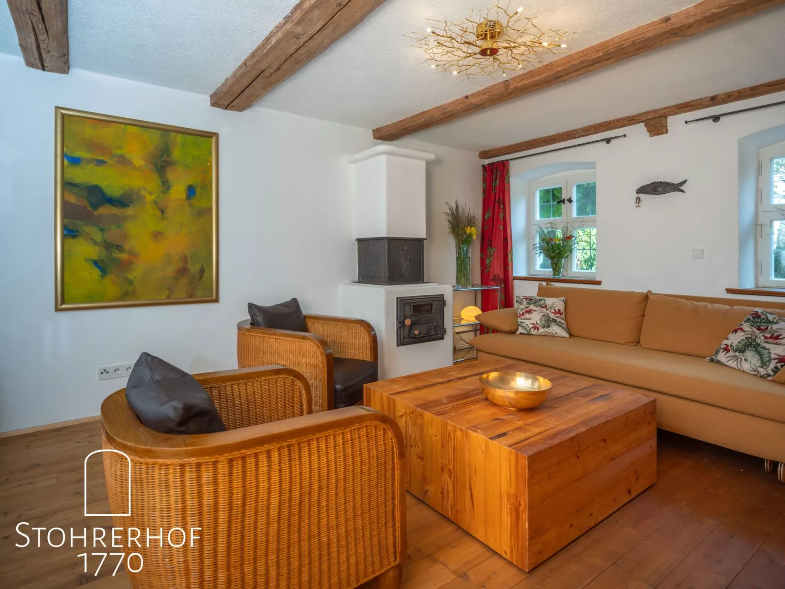 Wunderschönes Ferienhaus mit Kamin in Riederau-Binnen