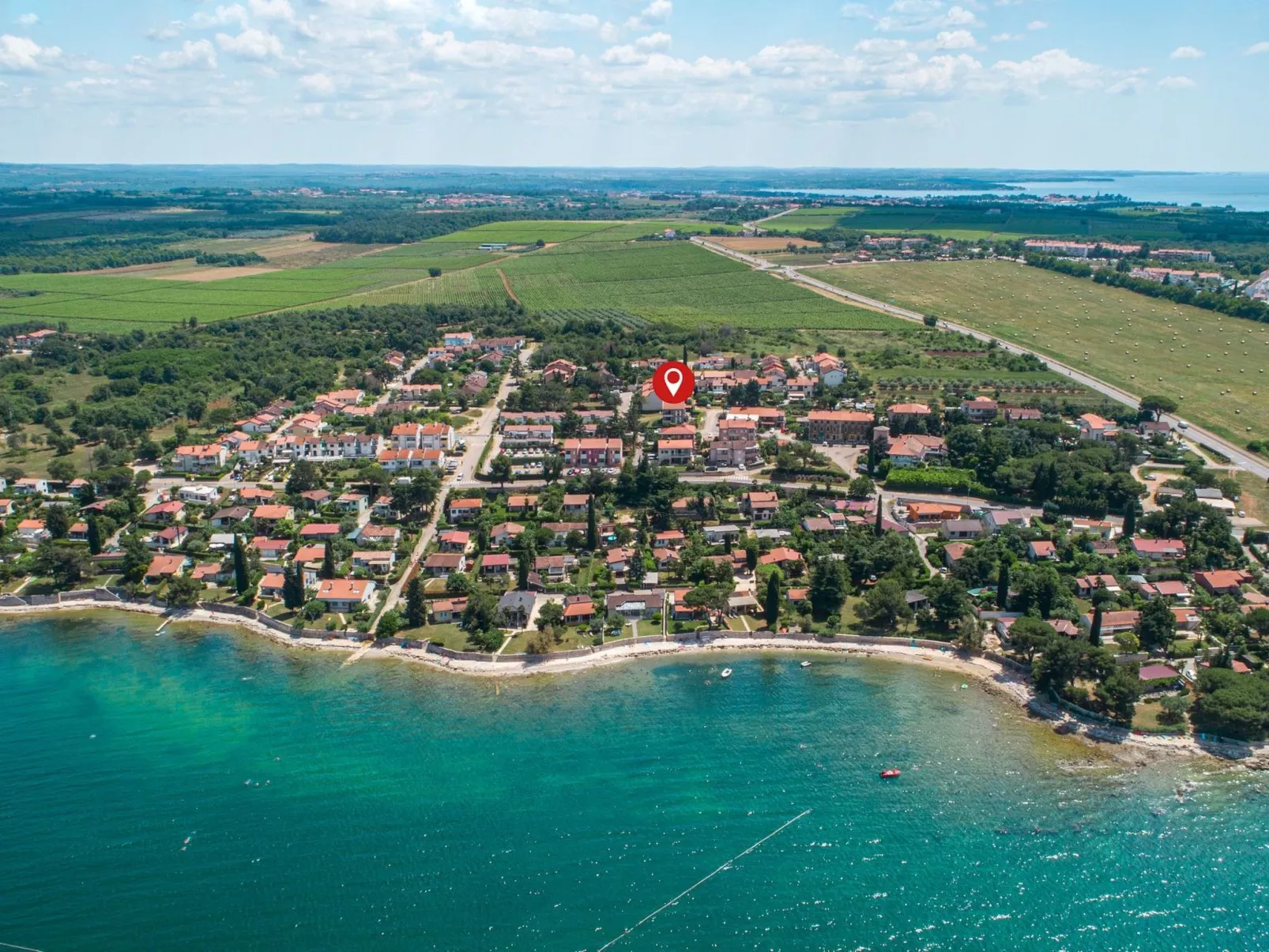 Strandnahe Ferienwohnung mit großem Garten
