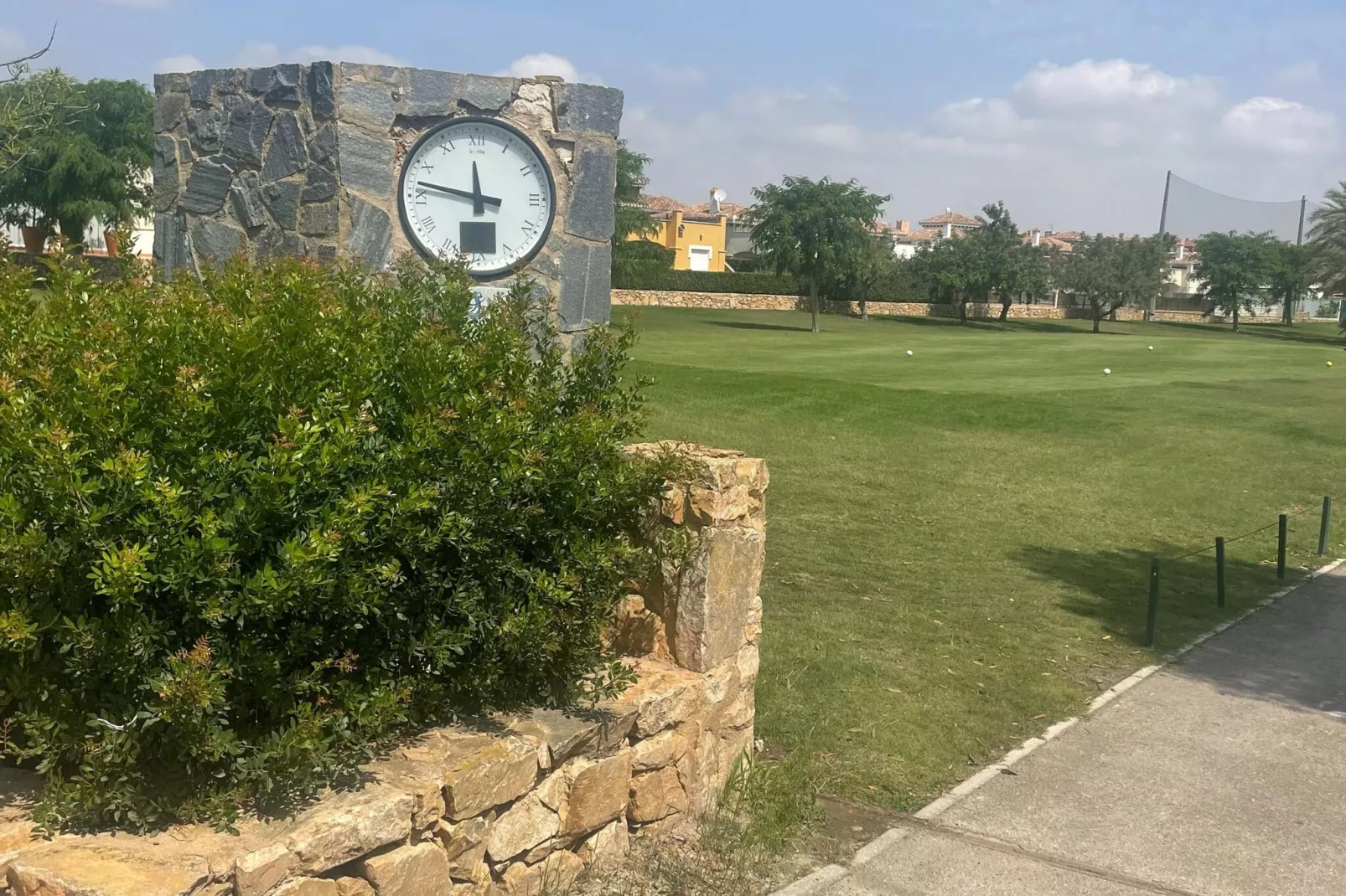 Mar Menor-Gebieden zomer 1km