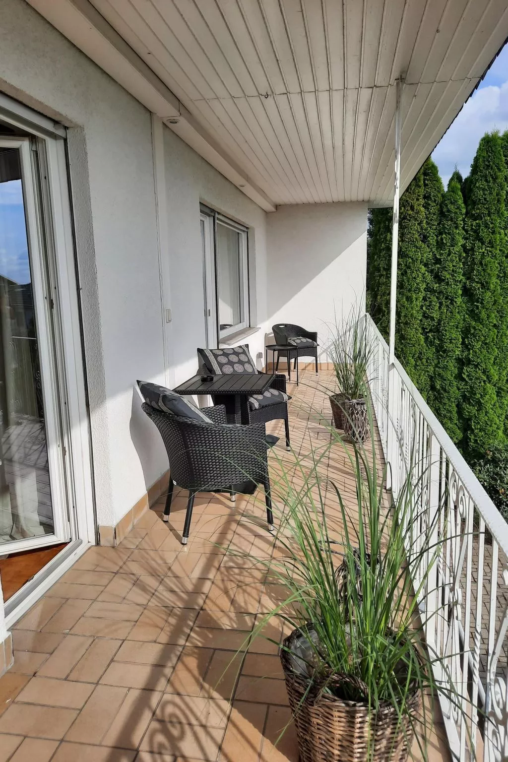 Idyll mit Loggia und Garten