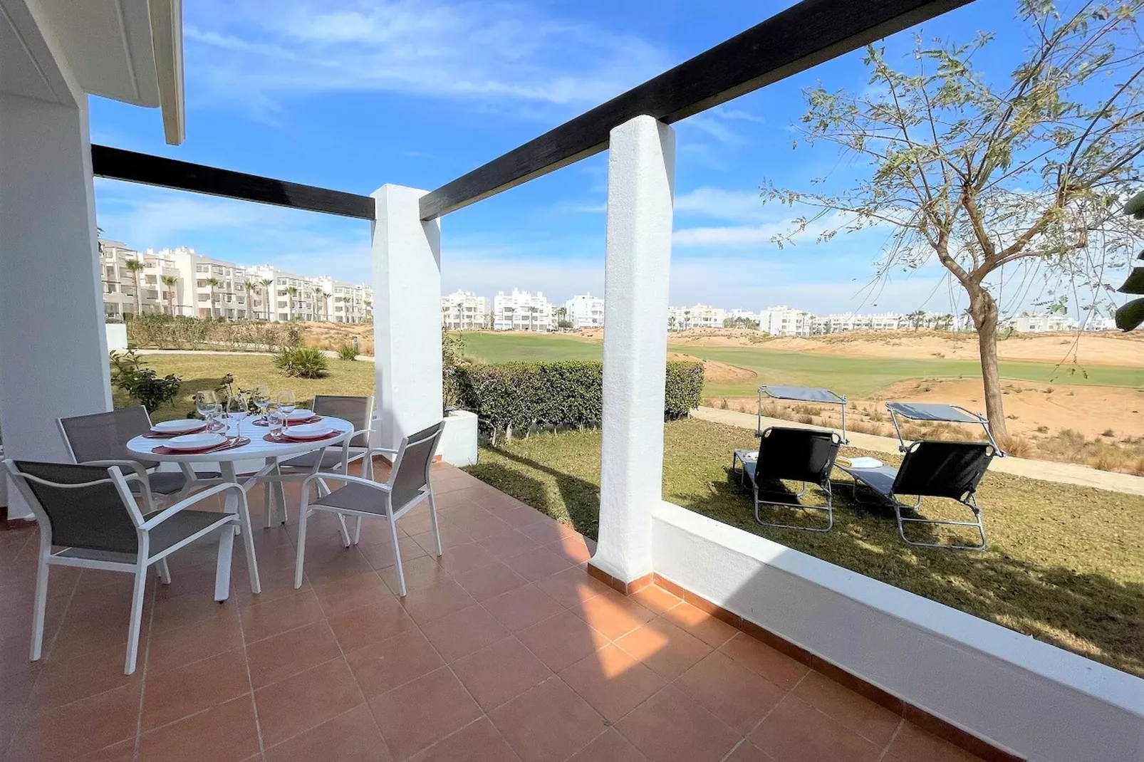 Apartamento vacacional Murcia en Terrazas de la Torre-Buitenkant zomer