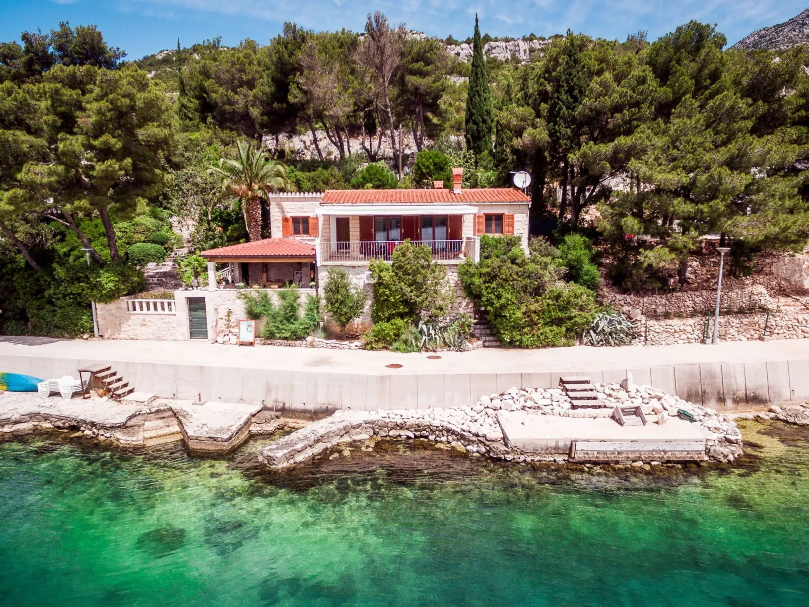 "Haus Gluscevic" direkt am Strand