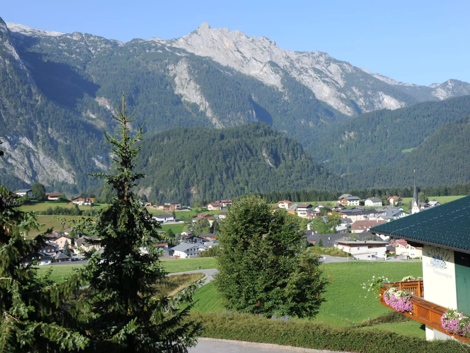 Appartement Bergkristall mit Gebirgsblick-Buiten