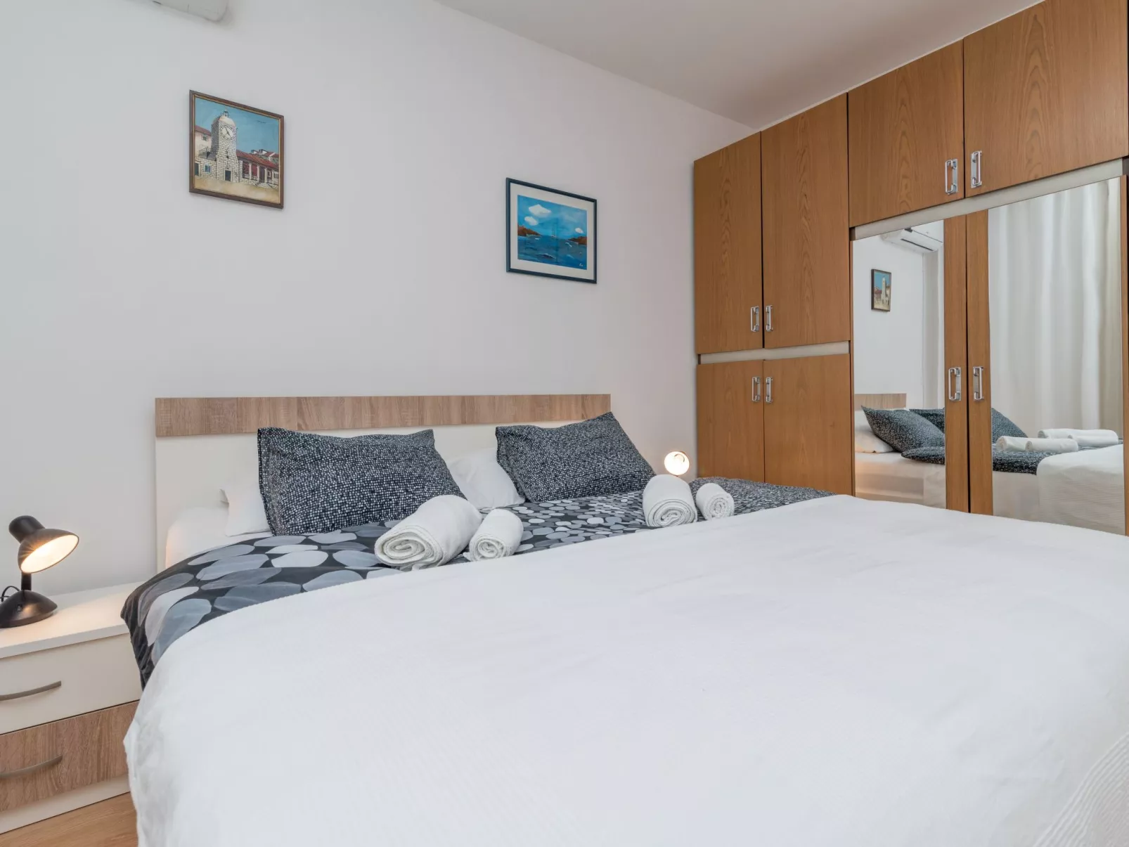 Apartment mit zwei Schlafzimmern und Meerblick-Binnen