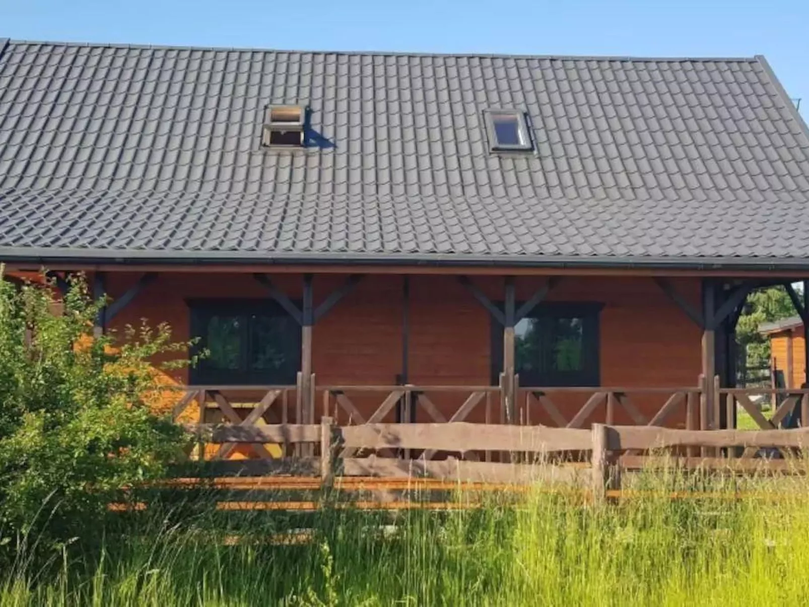 "Eko Domek" mit eigener Terrasse-Buiten