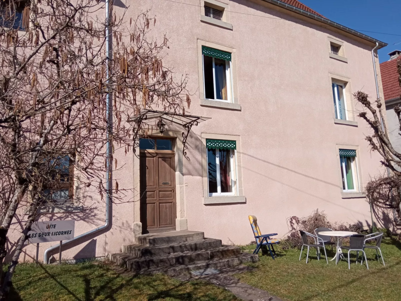 Les deux Unicornes Herrenhaus-Buiten