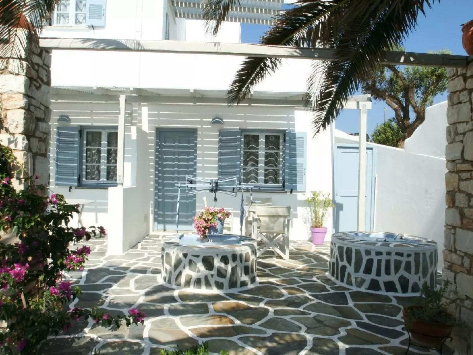 Exklusives Garten-Appartment in Paros-Buiten