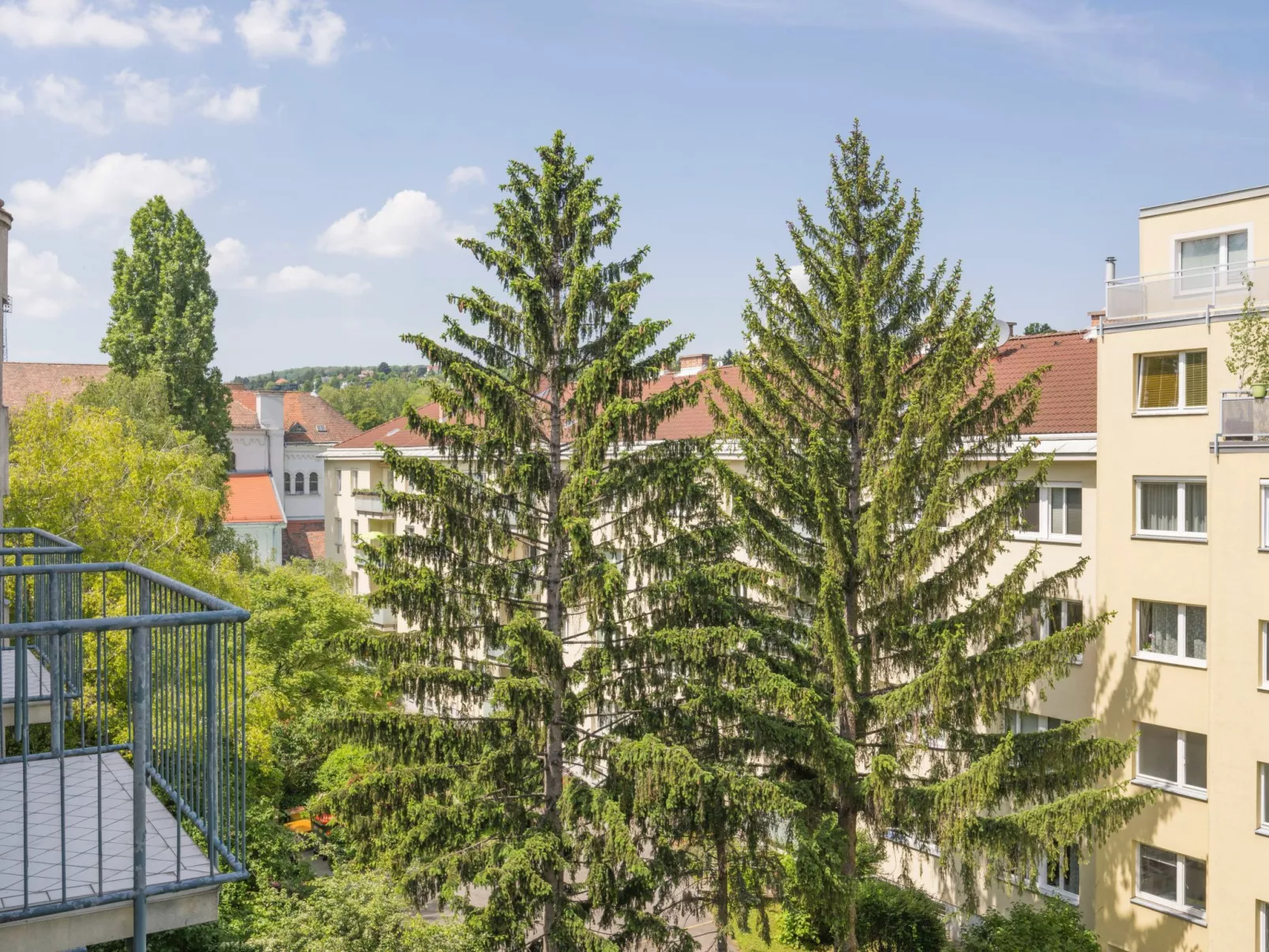 Studioappartement mit Balkon-Buiten