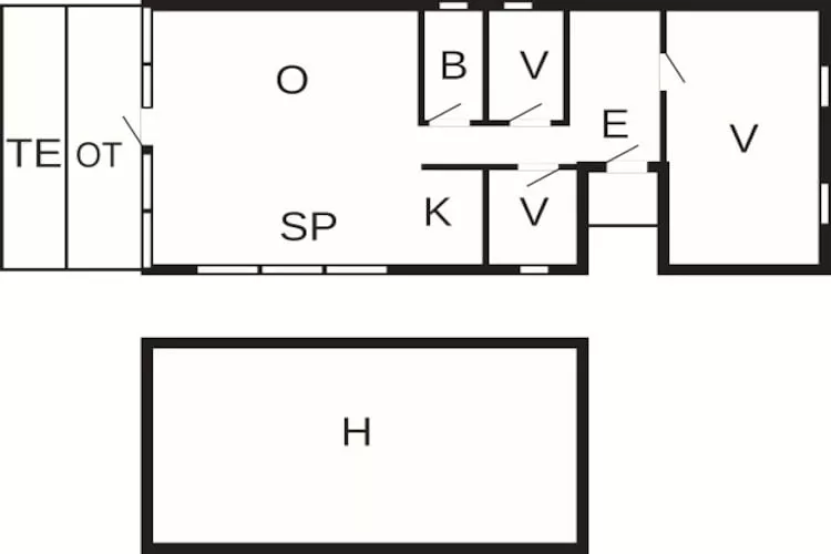 Kustsereniteit in LumsAYs-By Traum-Plattegrond