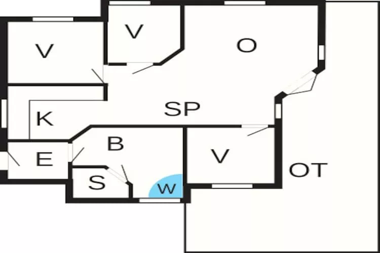 8 persoons vakantie huis in Grenaa-By Traum-Plattegrond