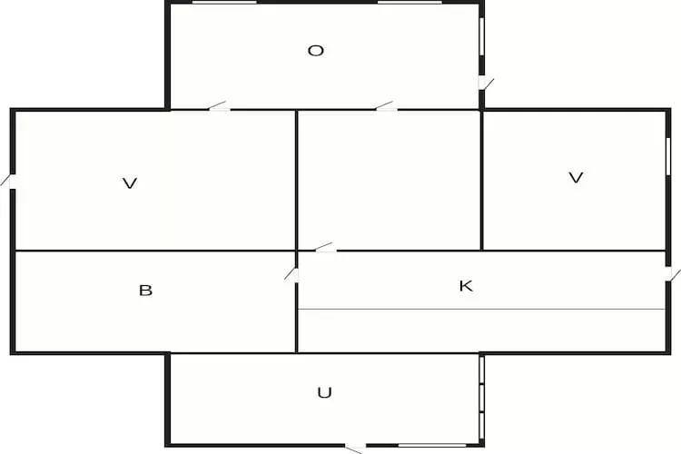 4 persoons vakantie huis in Allingåbro-By Traum-Plattegrond